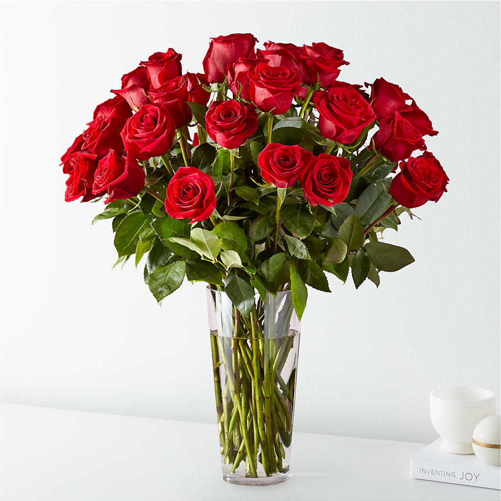 Long Stem Red Rose Bouquet – AARON'S FLOWERS, La Vista NE