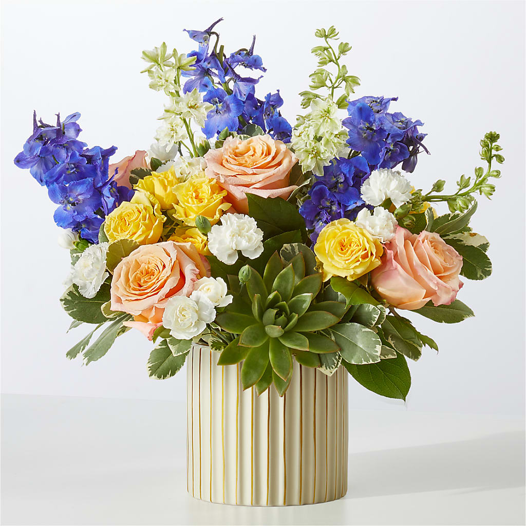Cobalt Reverie Bouquet – AARON'S FLOWERS, La Vista NE