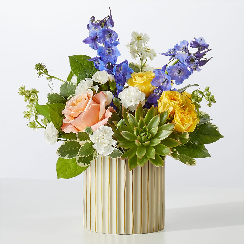 Cobalt Reverie Bouquet – AARON'S FLOWERS, La Vista NE