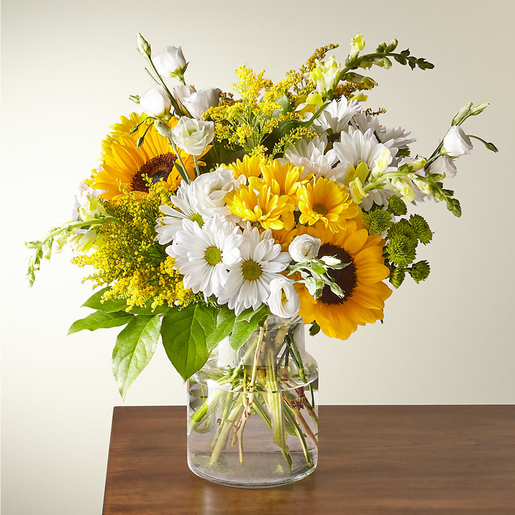 Hello Sunshine Bouquet – AARON'S FLOWERS, La Vista NE