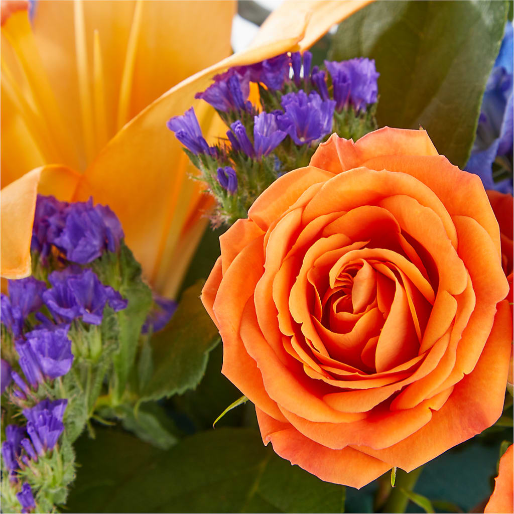 Radiant Citrus Box Bouquet – AARON'S FLOWERS, La Vista NE