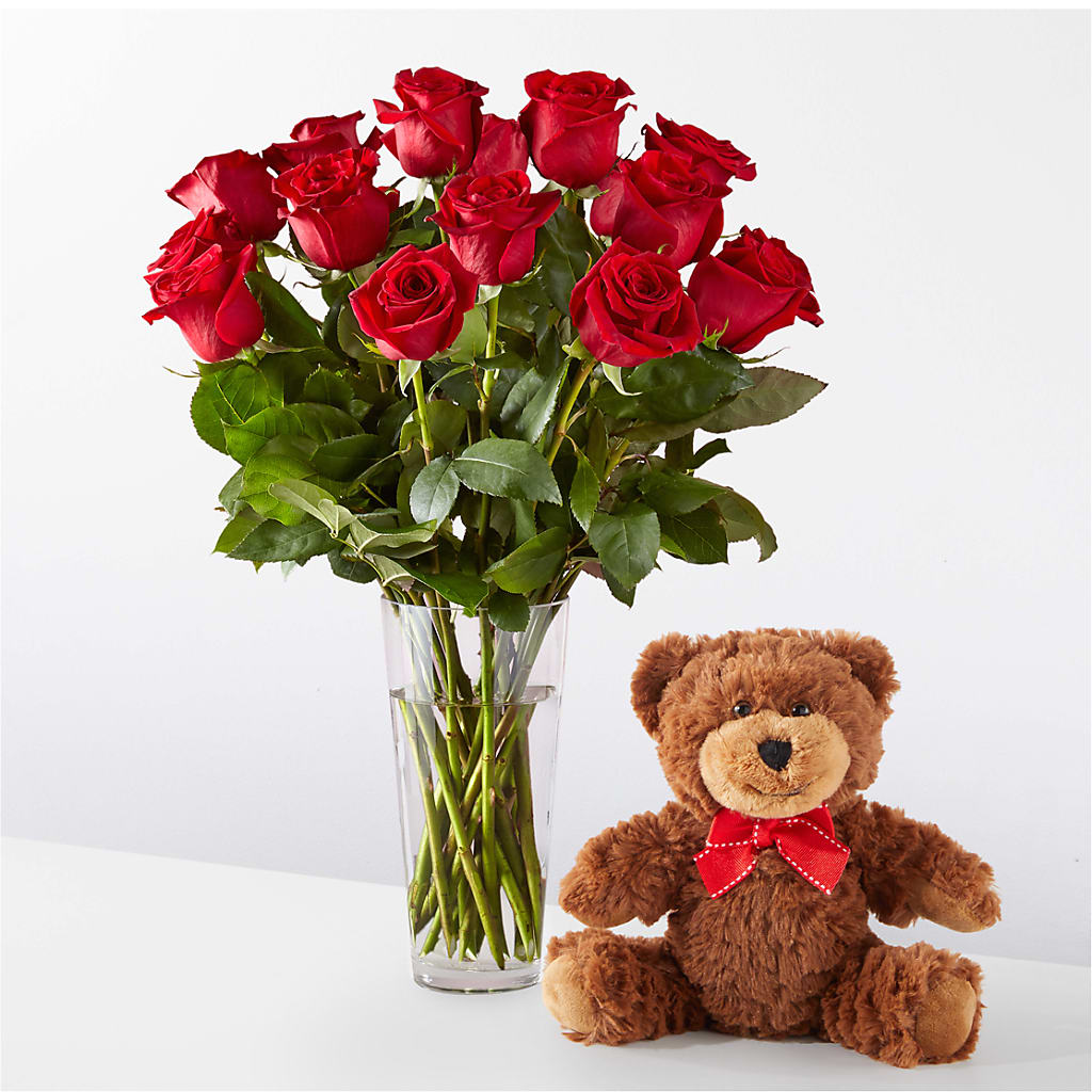Romantic Long Stem Red Rose Bouquet Bundles – AARON'S FLOWERS, La Vista NE