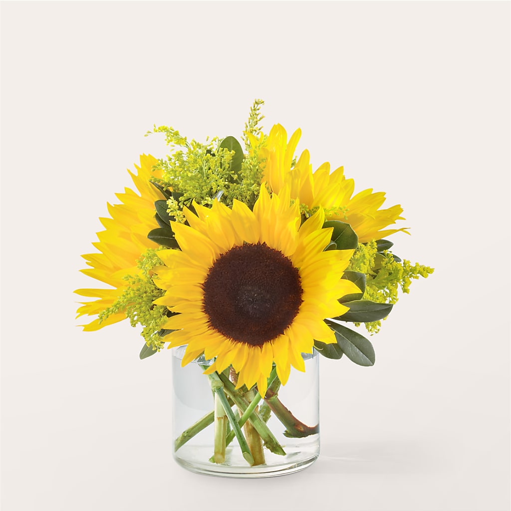 Beaming Sunflower Bouquet – AARON'S FLOWERS, La Vista NE