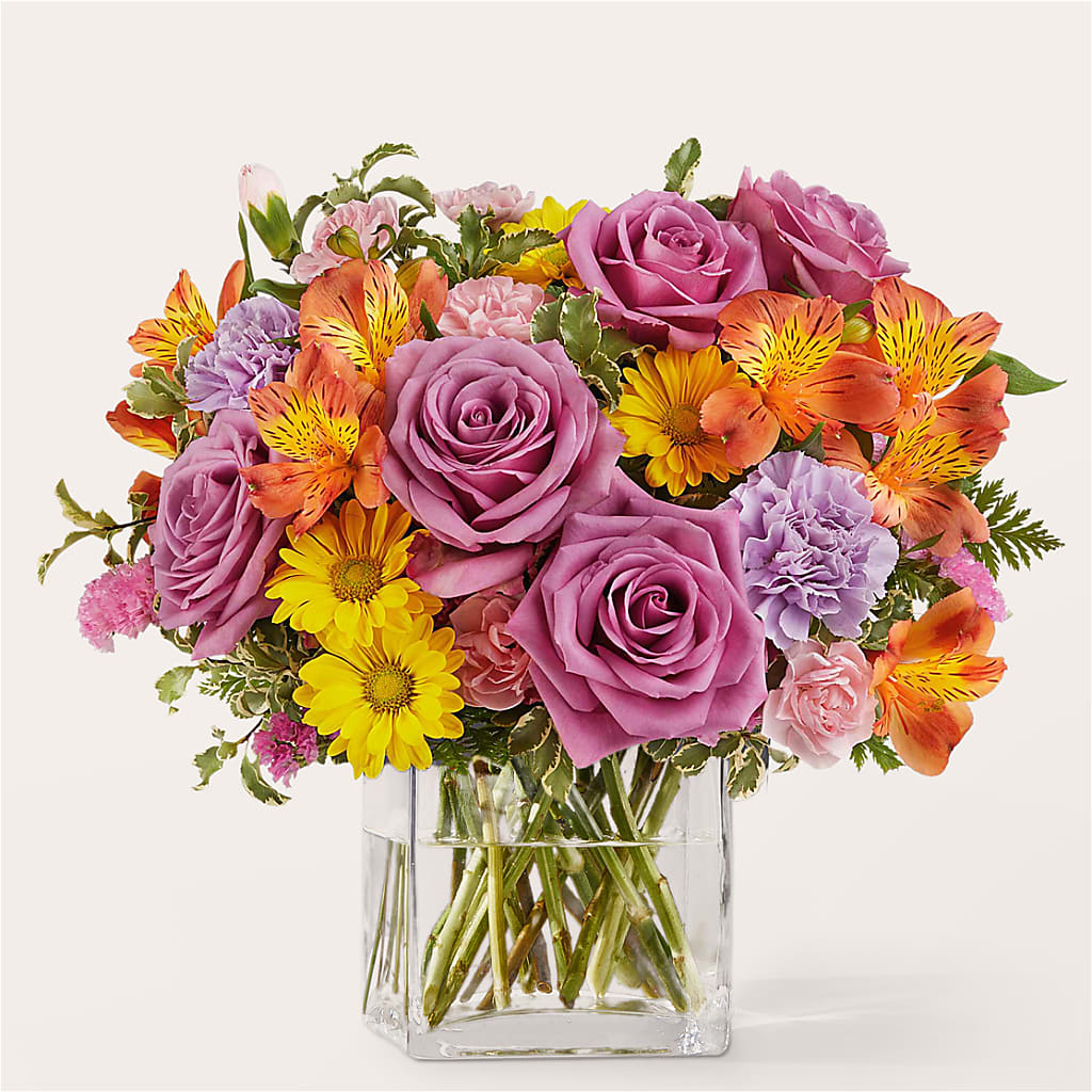 Shades of Happiness Bouquet – AARON'S FLOWERS, La Vista NE