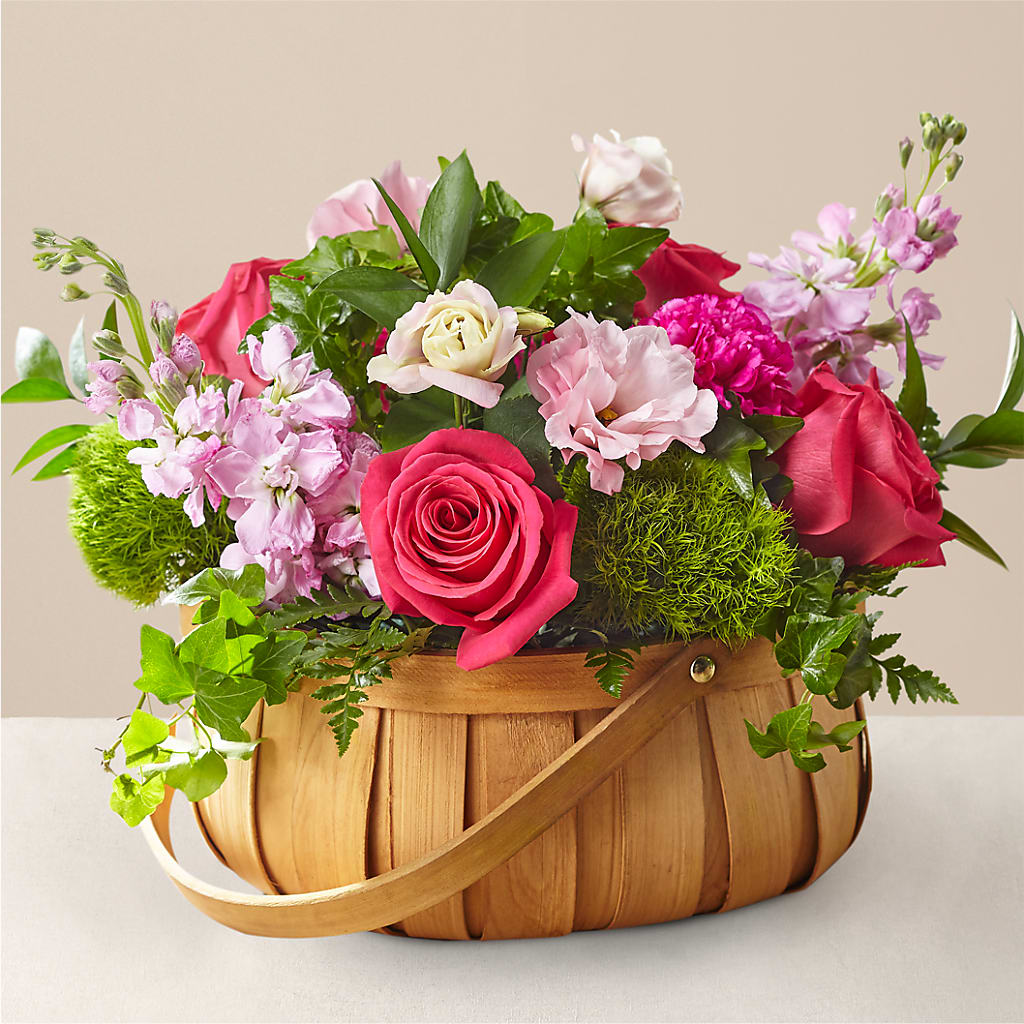 Radiance in Bloom Basket – AARON'S FLOWERS, La Vista NE