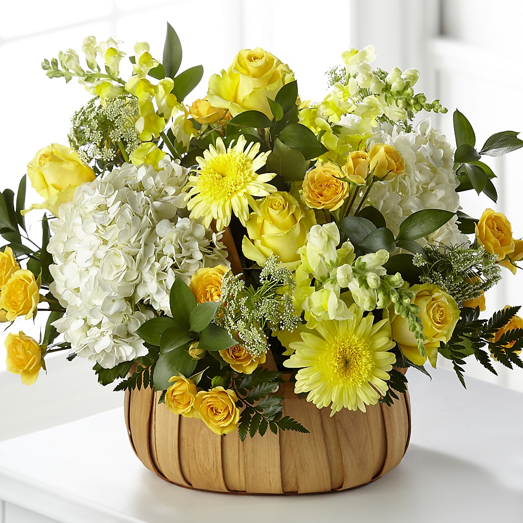 Rustic Remembrance Basket – AARON'S FLOWERS, La Vista NE