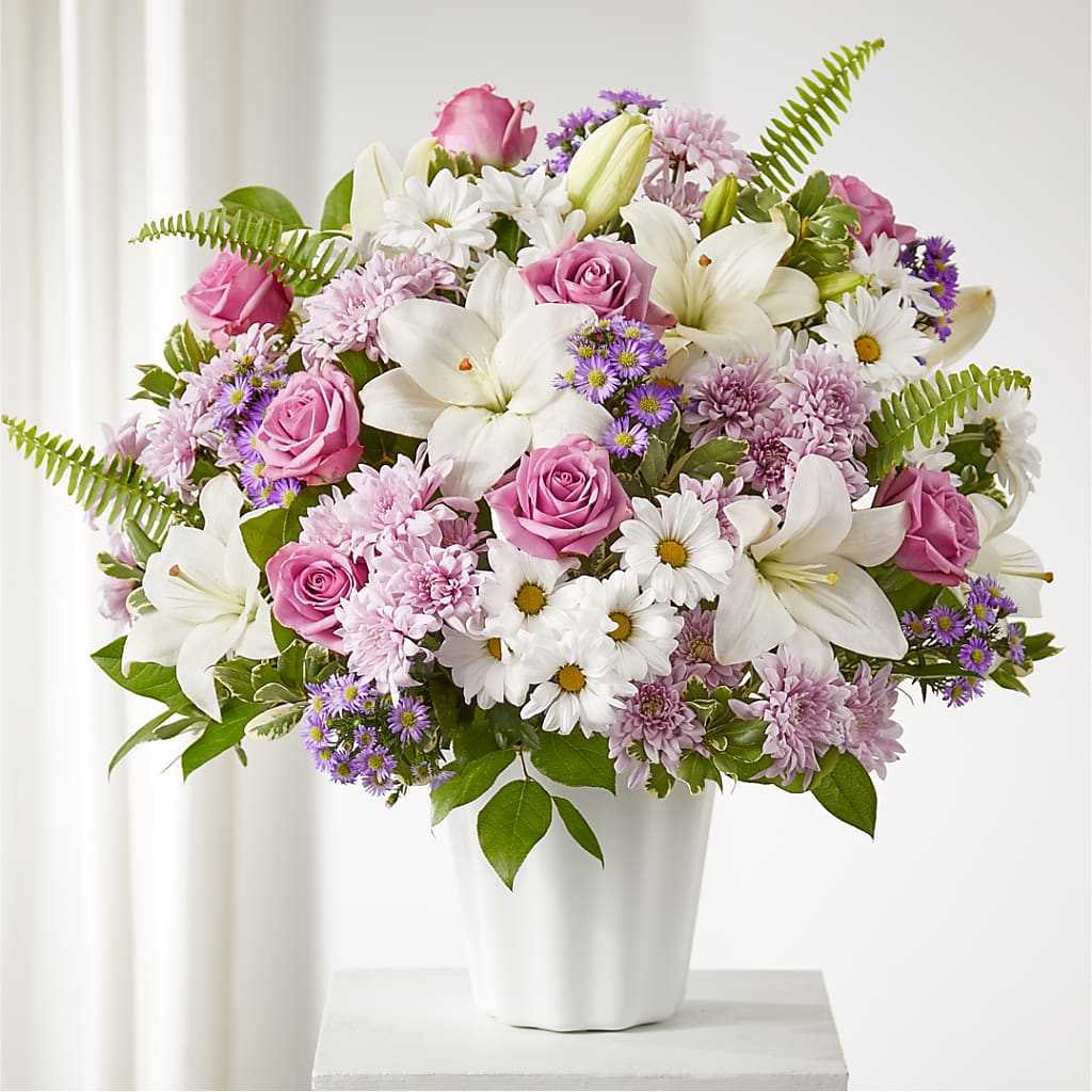 Warmest Thoughts Tabletop Basket – AARON'S FLOWERS, La Vista NE