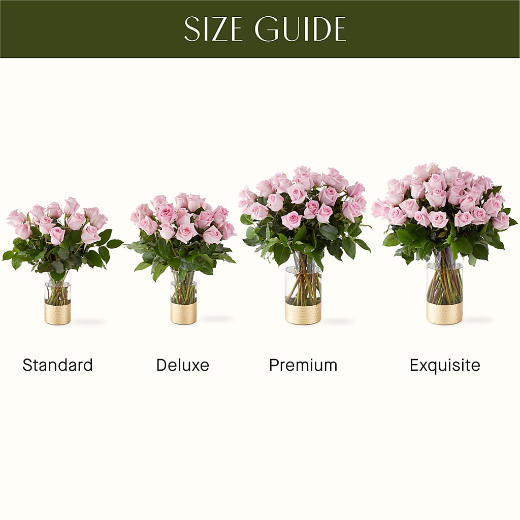 Picture Perfect Pink Rose Bouquet – AARON'S FLOWERS, La Vista NE