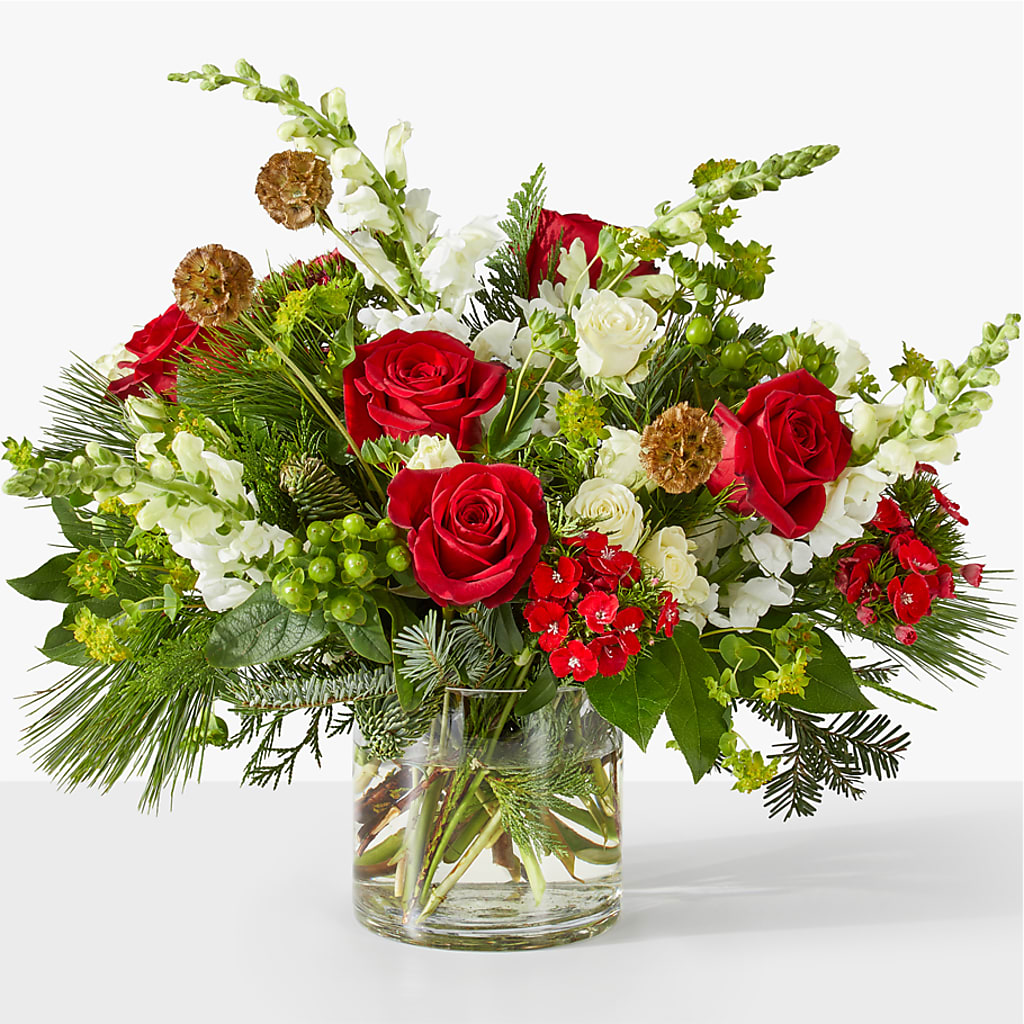 Deck the Halls Bouquet – AARON'S FLOWERS, La Vista NE