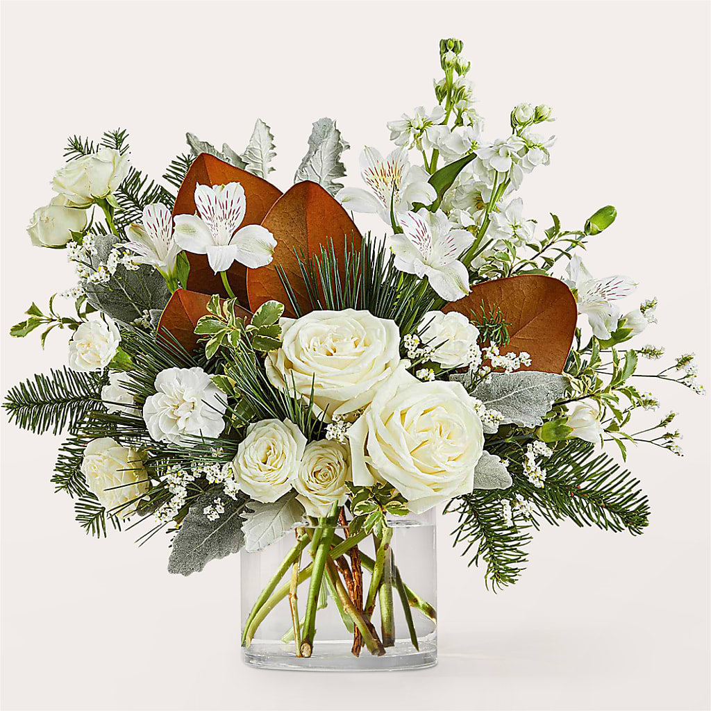 Fresh Snowfall Bouquet – AARON'S FLOWERS, La Vista NE