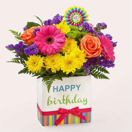 Birthday Brights Bouquet – AARON'S FLOWERS, La Vista NE