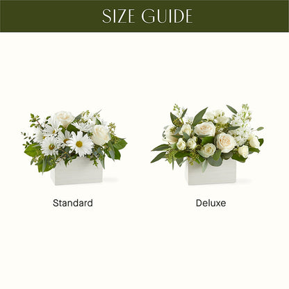 Fresh Linen Box Bouquet – AARON'S FLOWERS, La Vista NE