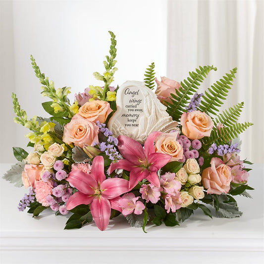 Gentle Light Arrangement – AARON'S FLOWERS, La Vista NE