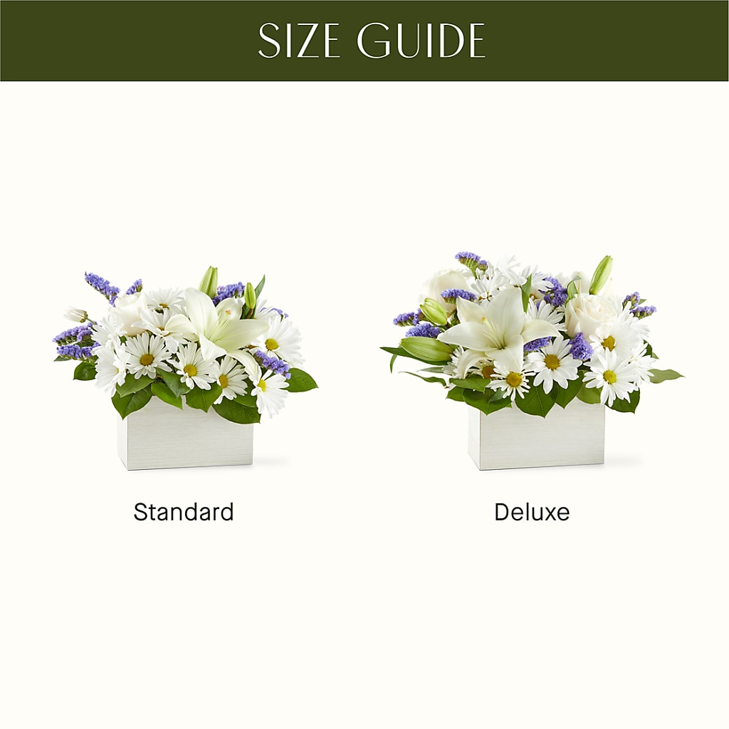 Beyond Blue Box Bouquet – AARON'S FLOWERS, La Vista NE