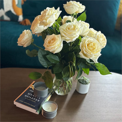 Long Stem Yellow Rose Bouquet – AARON'S FLOWERS, La Vista NE