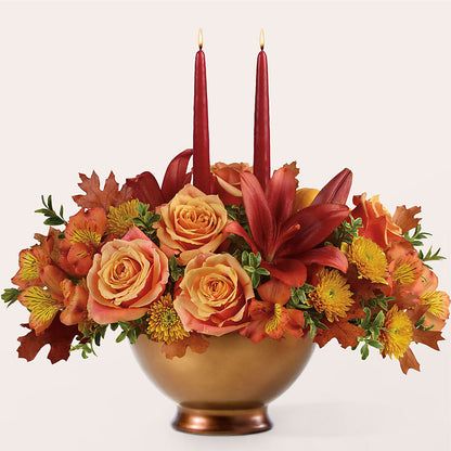 Harvest Table Centerpiece – AARON'S FLOWERS, La Vista NE
