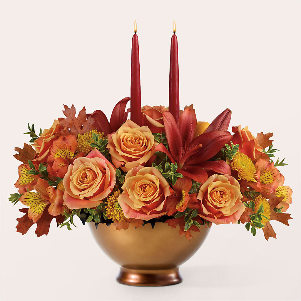 Harvest Table Centerpiece – AARON'S FLOWERS, La Vista NE