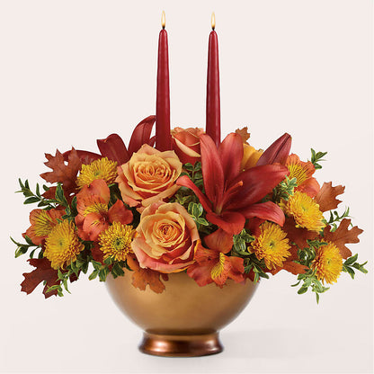 Harvest Table Centerpiece – AARON'S FLOWERS, La Vista NE