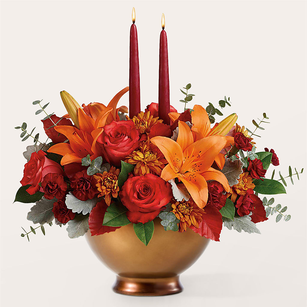Fruits of Fall Centerpiece – AARON'S FLOWERS, La Vista NE