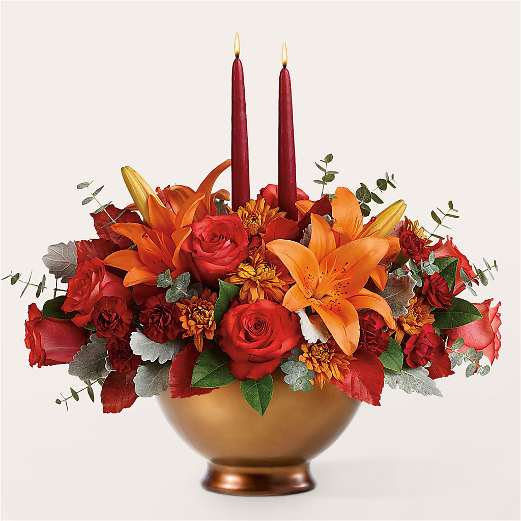 Fruits of Fall Centerpiece – AARON'S FLOWERS, La Vista NE