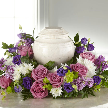 Blooming Sympathy Cremation Adornment – AARON'S FLOWERS, La Vista NE