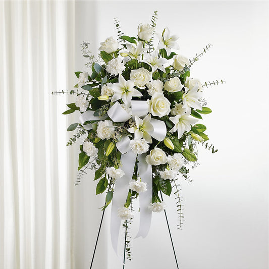 With Care Standing Spray – AARON'S FLOWERS, La Vista NE