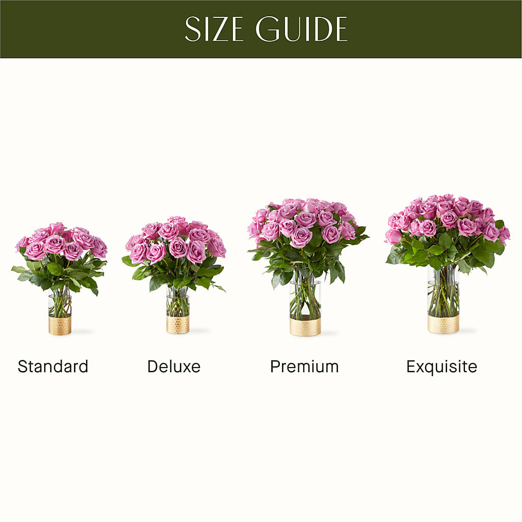 Secret Admirer Lavender Rose Bouquet – AARON'S FLOWERS, La Vista NE
