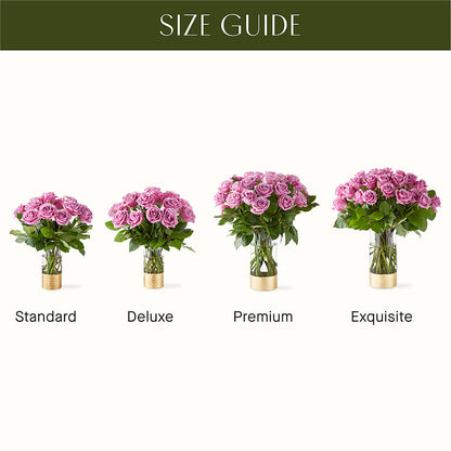 Secret Admirer Lavender Rose Bouquet – AARON'S FLOWERS, La Vista NE