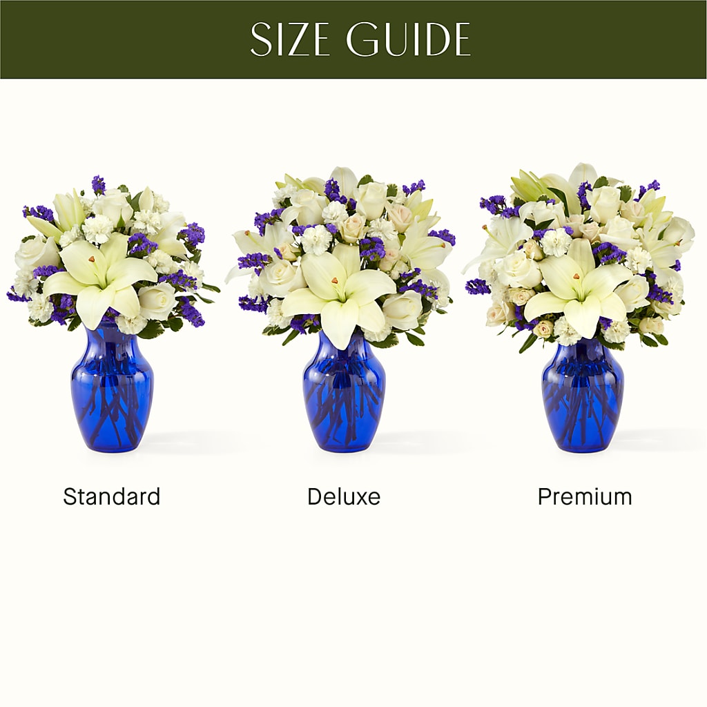 Sapphire Rush Bouquet – AARON'S FLOWERS, La Vista NE