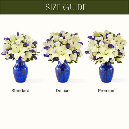 Sapphire Rush Bouquet – AARON'S FLOWERS, La Vista NE