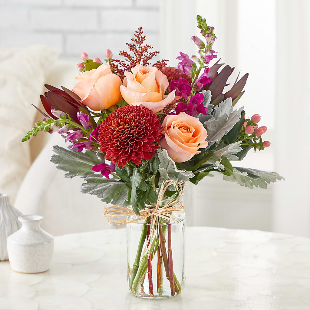 Moody Hues Bouquet – AARON'S FLOWERS, La Vista NE