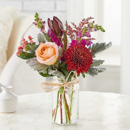 Moody Hues Bouquet – AARON'S FLOWERS, La Vista NE