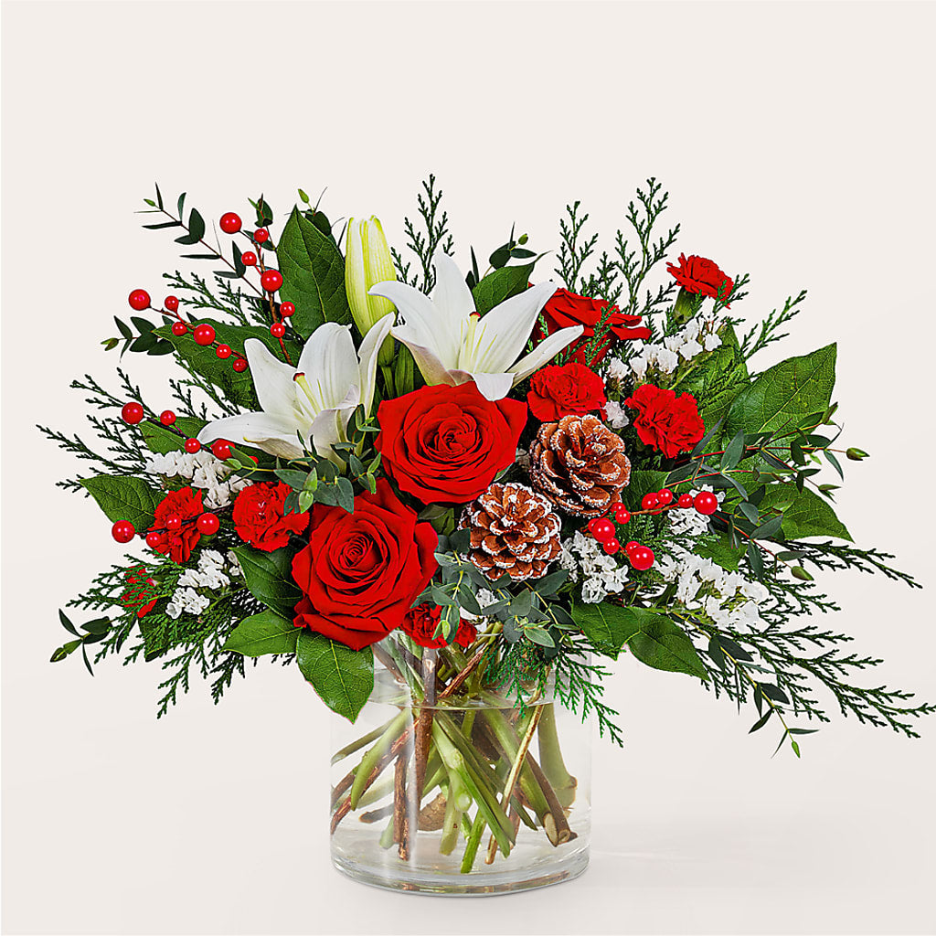 Best in Snow Bouquet – AARON'S FLOWERS, La Vista NE